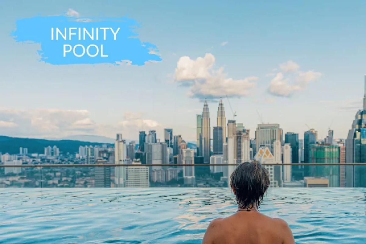 Skypool Kl Free Infinity Pool Over Куала-Лумпур Экстерьер фото
